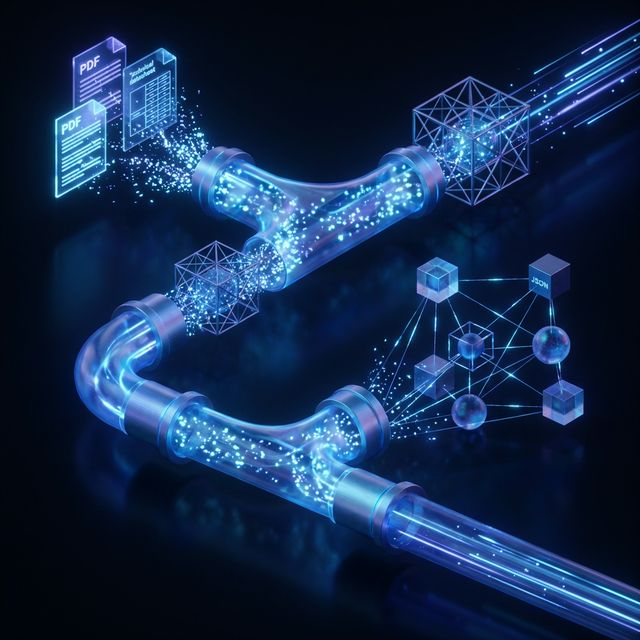EVAHub data pipeline — from raw PDFs to structured JSON